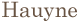 Hauyne
