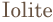Iolite