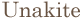 Unakite